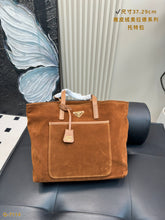 Load image into Gallery viewer, PD370 Prada Re-Edition 1978 Medium Suede Tote Bag / 14.6x11.4x5.9inch