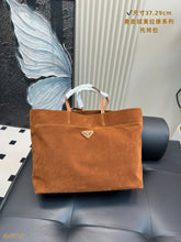 Load image into Gallery viewer, PD371 Prada Re-Edition 1978 Medium Suede Tote Bag / 14.6x11.4x5.9inch