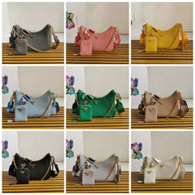 Load image into Gallery viewer, PD267 Padded Leather Prada Re-Edition 2005 Shoulder Bag / HIGHEST QUALITY VERSION / 8.6x7x2.5inch