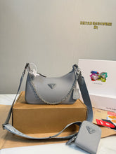Load image into Gallery viewer, PD372 Prada Hobo 3-in-1 Chain Bag/20X15CM