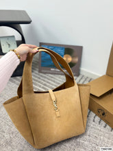 Load image into Gallery viewer, YSK448 YSL Hobo Suede Shopping Bag / 30X28CM