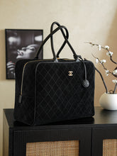 Load image into Gallery viewer, CC1234 CHANEL Suede Boston /HIGHEST QUALITY VERSION / 41X31X23CM