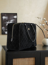 Load image into Gallery viewer, CC1234 CHANEL Suede Boston /HIGHEST QUALITY VERSION / 41X31X23CM