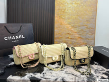 Load image into Gallery viewer, CC1351 Chanel 2026 Cruise Woven Flap Bag / 25 x 16 cm