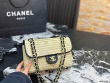 Load image into Gallery viewer, CC1351 Chanel 2026 Cruise Woven Flap Bag / 25 x 16 cm