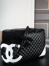 Load image into Gallery viewer, CC1356 CHANEL Cambon Bowling Pillow Bag XXL / 40 x 27 cm