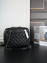 Load image into Gallery viewer, CC1358 CHANEL Bowling Bag with Chain / 30 x 24 cm