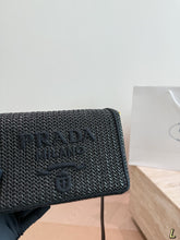 Load image into Gallery viewer, PD374 Prada Raffia Woven Handbag / 20 x 14 cm