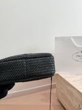Load image into Gallery viewer, PD376 Prada Raffia Woven Camera Bag / 20 x 12 cm