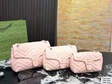 Load image into Gallery viewer, GC777 Gucci Soft Marmont Chain Bag / 27cm / 23cm / 20cm