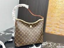 Load image into Gallery viewer, LB1502 Louis Vuitton Lineup Shopping Bag / 35 x 25 cm