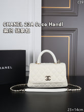 Load image into Gallery viewer, CC1361 Chanel 23A Braided Coco Handle Bag / 23 x 14 cm