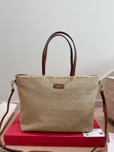 Load image into Gallery viewer, VLTN093 Valentino Woven Straw Underarm Bag / 37 x 28 cm