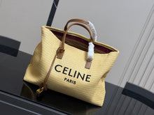 Load image into Gallery viewer, CL149 Celine Triomphe Canvas Tote Bag / 42 x 30 cm