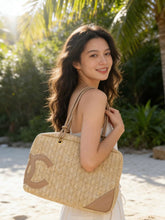 Load image into Gallery viewer, CC1371 CHANEL Cambon Bowling Bag / 40 x 27 cm