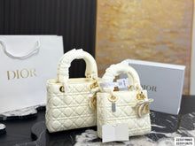 Load image into Gallery viewer, DR607 Dior Lady Dior / 20 x 17 cm & 17 x 15 cm