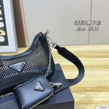Load image into Gallery viewer, PD381 Prada Mesh Hobo Underarm Bag / 24 x 10 cm