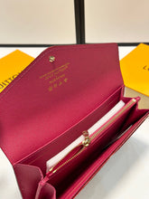 Load image into Gallery viewer, LB1412 Louis Vuitton x Takashi Murakami Sarah Wallet / 19x10 cm