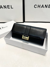 Load image into Gallery viewer, DR609 Dior Women's Long Wallet / 19x10cm