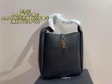 Load image into Gallery viewer, YSK455 Saint Laurent Le 5 à 7 Soft Hobo / Large 28x27cm & Small 21x20cm