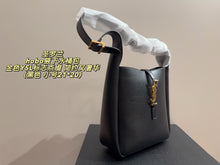 Load image into Gallery viewer, YSK455 Saint Laurent Le 5 à 7 Soft Hobo / Large 28x27cm & Small 21x20cm