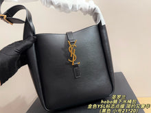 Load image into Gallery viewer, YSK455 Saint Laurent Le 5 à 7 Soft Hobo / Large 28x27cm & Small 21x20cm