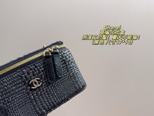 Load image into Gallery viewer, CC1373 Chanel 26P Woven Vanity Case / 17x10cm