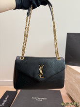 Load image into Gallery viewer, YSK457 Saint Laurent (YSL) Calypso Small Shoulder Bag / 27 x 18 cm