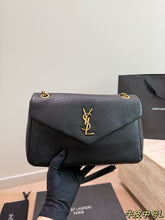 Load image into Gallery viewer, YSK457 Saint Laurent (YSL) Calypso Small Shoulder Bag / 27 x 18 cm