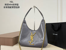 Load image into Gallery viewer, YSK458 Saint Laurent (YSL) Hobo Tote Bag / 39 x 24 cm