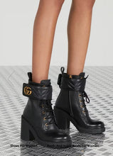 Load image into Gallery viewer, SE1097 GG Women's Ankle Boot with Double G / Size5-11