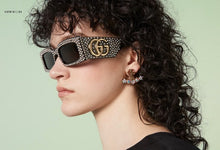 Load image into Gallery viewer, JW754 Crystal Double G Single Earring