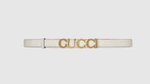 Load image into Gallery viewer, BL205 Gucci buckle thin belt /