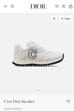 Load image into Gallery viewer, SE1547 C'est Dior Sneaker / Size5-11