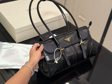 Load image into Gallery viewer, PD400 PRADA Soft Lux Medium Shoulder Bag / 31 x 17 cm