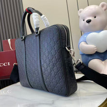 Load image into Gallery viewer, GC774 GG Emblem Briefcase /37 x 28.5 x 7 cm /HIGHEST QUALITY VERSION