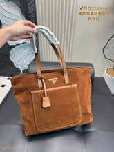 Load image into Gallery viewer, PD370 Prada Re-Edition 1978 Medium Suede Tote Bag / 14.6x11.4x5.9inch