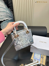 Load image into Gallery viewer, DR531 Mini Lady Dior Bag / 6.5x6x3inches