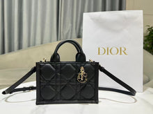 Load image into Gallery viewer, DR392 Mini Dior Book Tote / 8.5x5x3inches / HIGHEST QUALITY VERSION