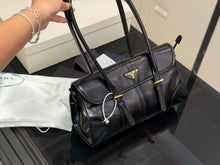 Load image into Gallery viewer, PD400 PRADA Soft Lux Medium Shoulder Bag / 31 x 17 cm