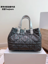 Load image into Gallery viewer, DR650 Dior Reversible Toujours Tote / Medium 28x21cm & Small 18x20cm