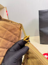 Load image into Gallery viewer, YSK471 YSL Icare Tote Bag in Suede / 31 x 28 cm