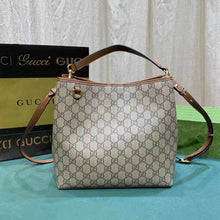 Load image into Gallery viewer, GC698 GG Emblem Small Shoulder Bag / 9.8"W x 9.8"H x 5.9"D