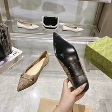 Load image into Gallery viewer, SE1579 Gucci Women's Horsebit Ballet Flat / Size5-11