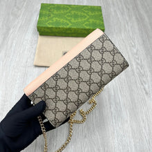 Load image into Gallery viewer, GC651 GG Marmont Chain Wallet / 7.5’’W x 4”H