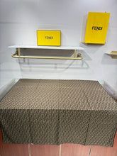 Load image into Gallery viewer, CLTH503 Fendi Cashmere-Silk Square Scarf / 140 × 140 cm / 70% Cashmere + 30% Silk
