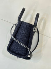 Load image into Gallery viewer, CC1514 Chanel 26A Tweed Mini Beach Tote / HIGHEST QUALITY VERSION / 19.5 × 11 × 16 cm
