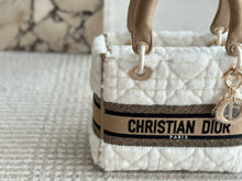 Load image into Gallery viewer, DR471 Medium Lady Dior Bag / 9.5 x 8.5 x 4.5 inches