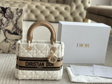 Load image into Gallery viewer, DR471 Medium Lady Dior Bag / 9.5 x 8.5 x 4.5 inches
