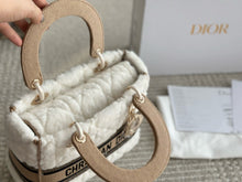 Load image into Gallery viewer, DR471 Medium Lady Dior Bag / 9.5 x 8.5 x 4.5 inches